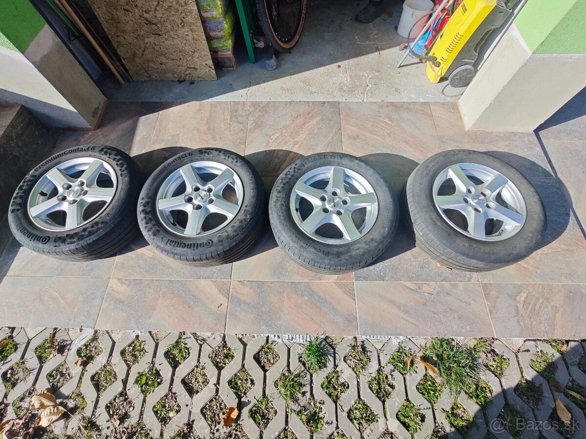 Predám diky 5x108 R15 na FORD + letné pneu - 4