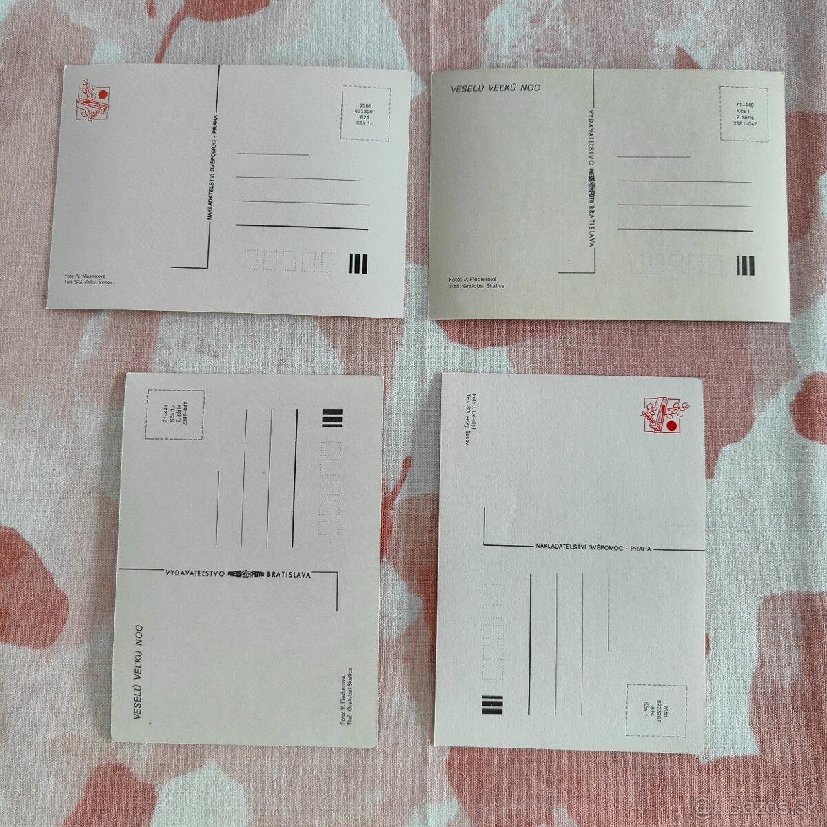 Staré veľkonočné pohľadnice - 4