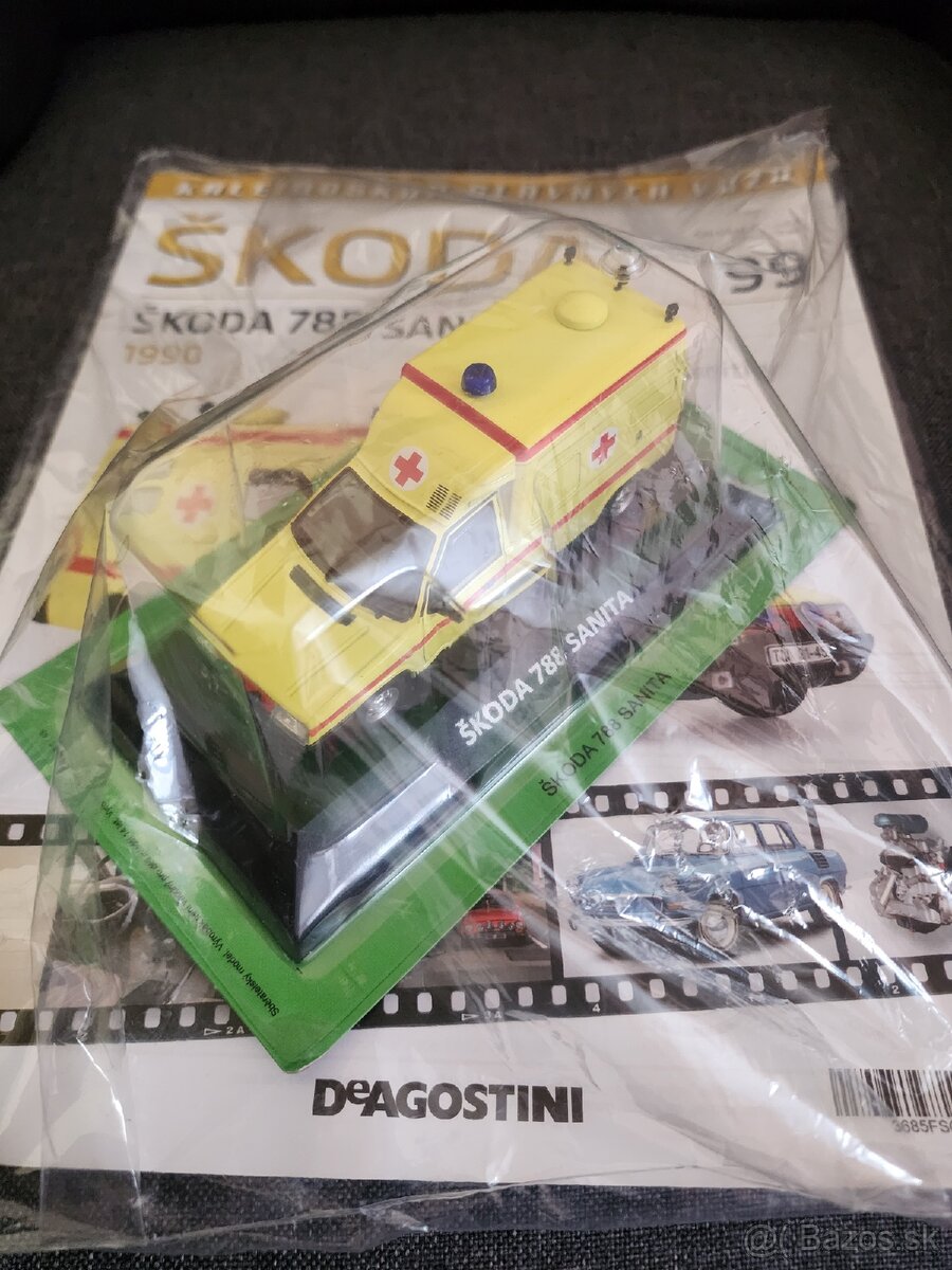 Modely Škoda Kaleidoskop slavnych vozů a Kultovní nakladaky - 4