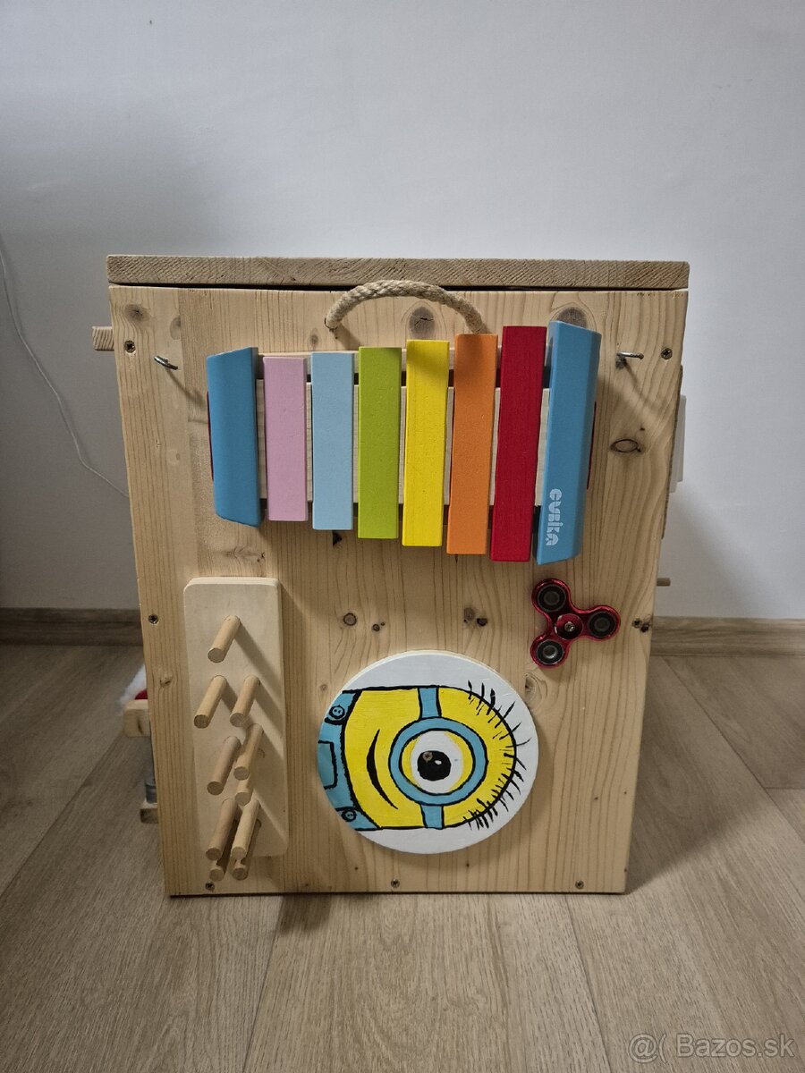 Busy board (úložný box s aktivitami) - 4