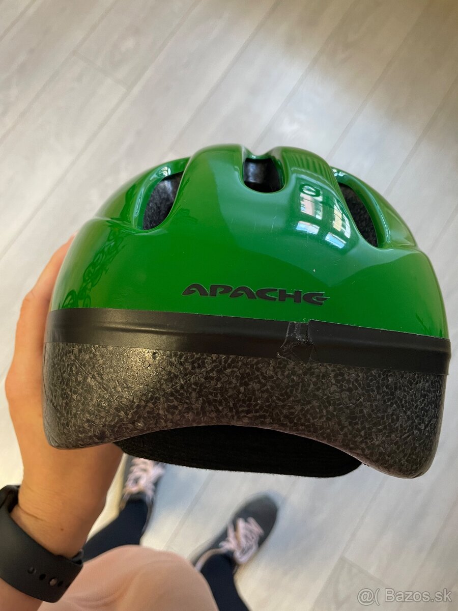Apache detska prilba zelena - 4