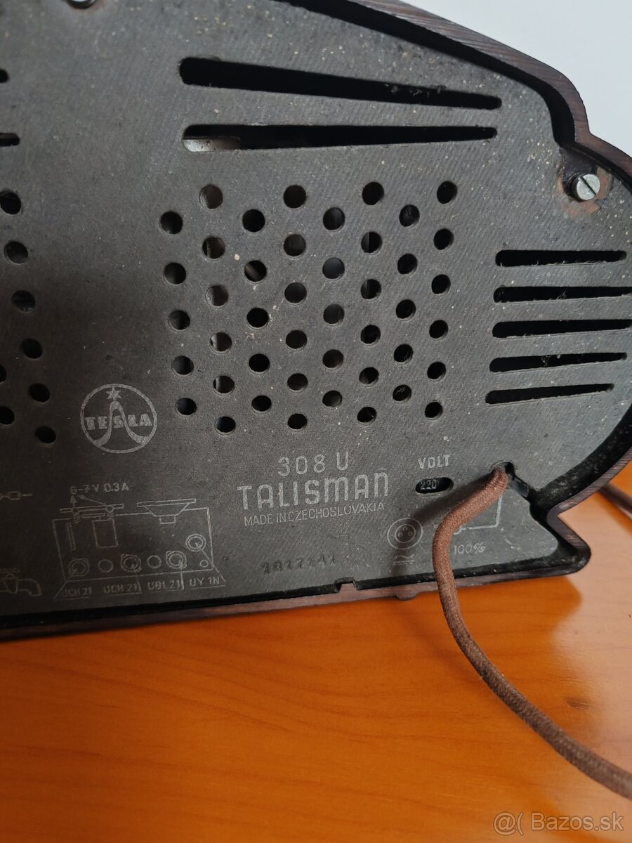Retro radio talizman 308 U Dopyt - 4