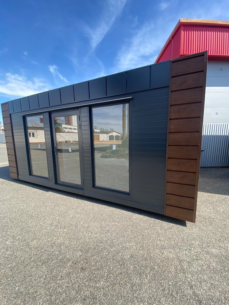 Mobilný Obchodný,kancelársky kontajner 6x3m - 4