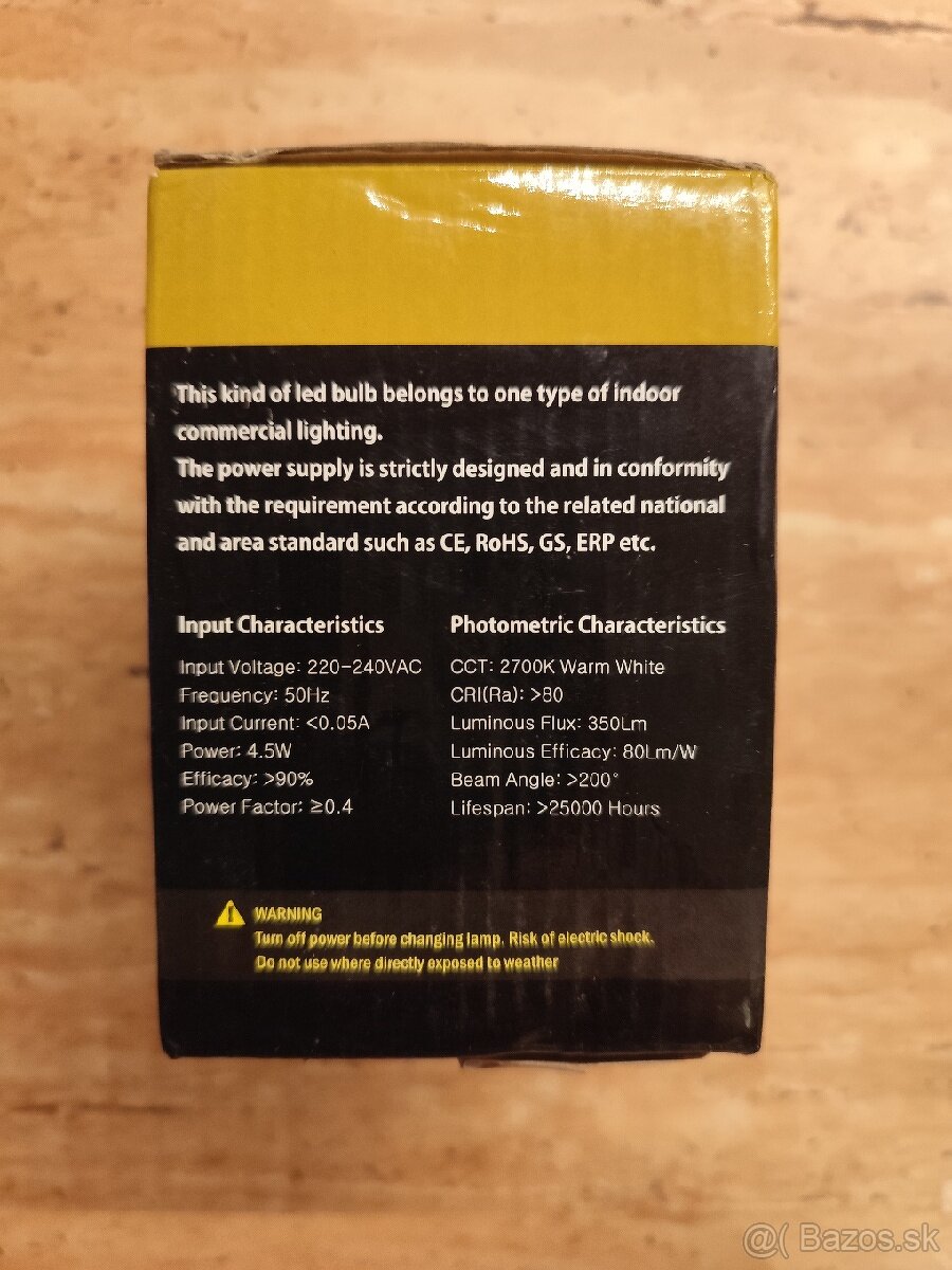 LED žiarovky Candle Light 2700k - 4