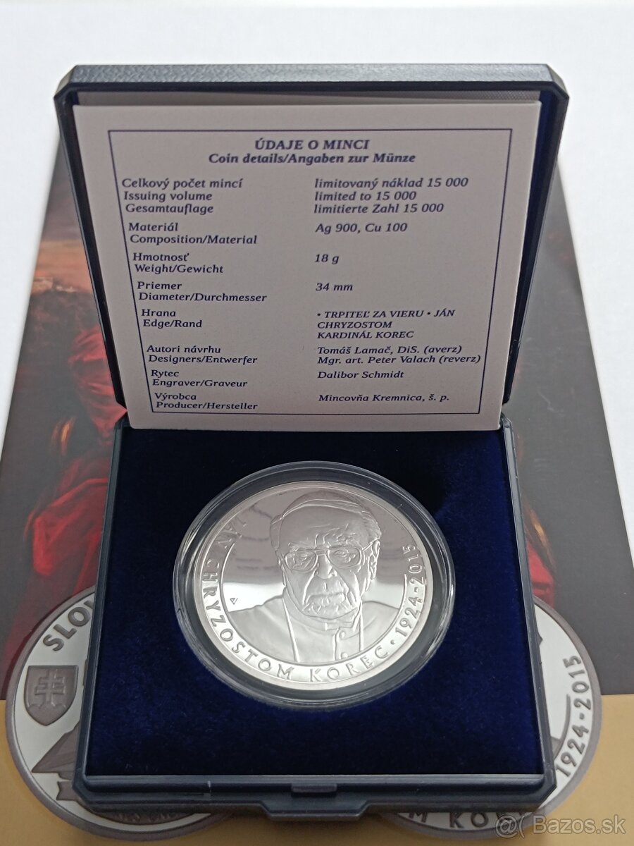 10€ Proof mince na predaj - 4