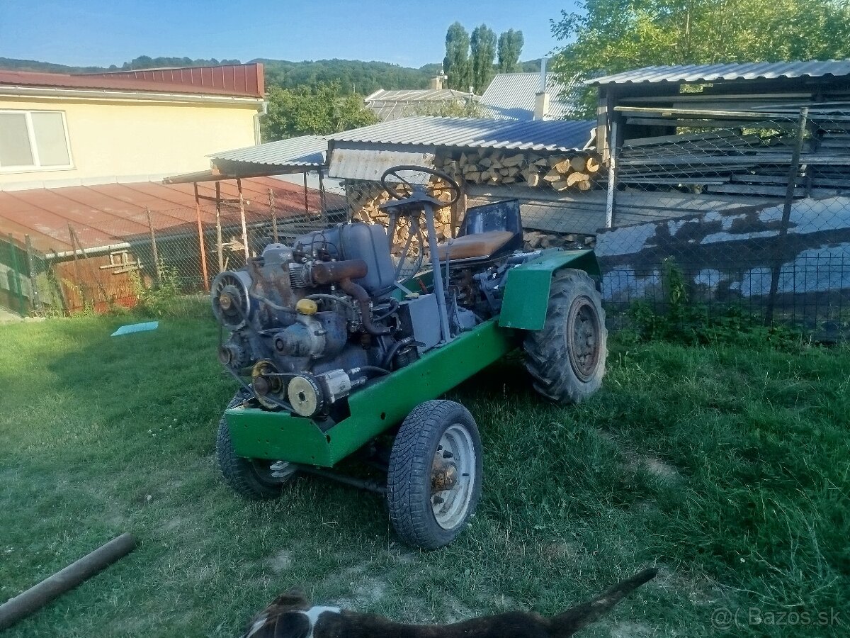 Malotraktor domácej výroby - 4