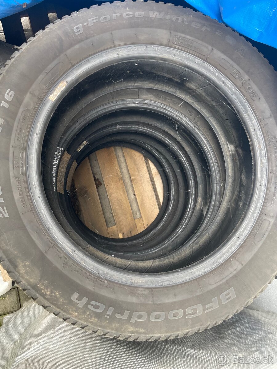 Zimné pneumatiky 215/55r16 - 4