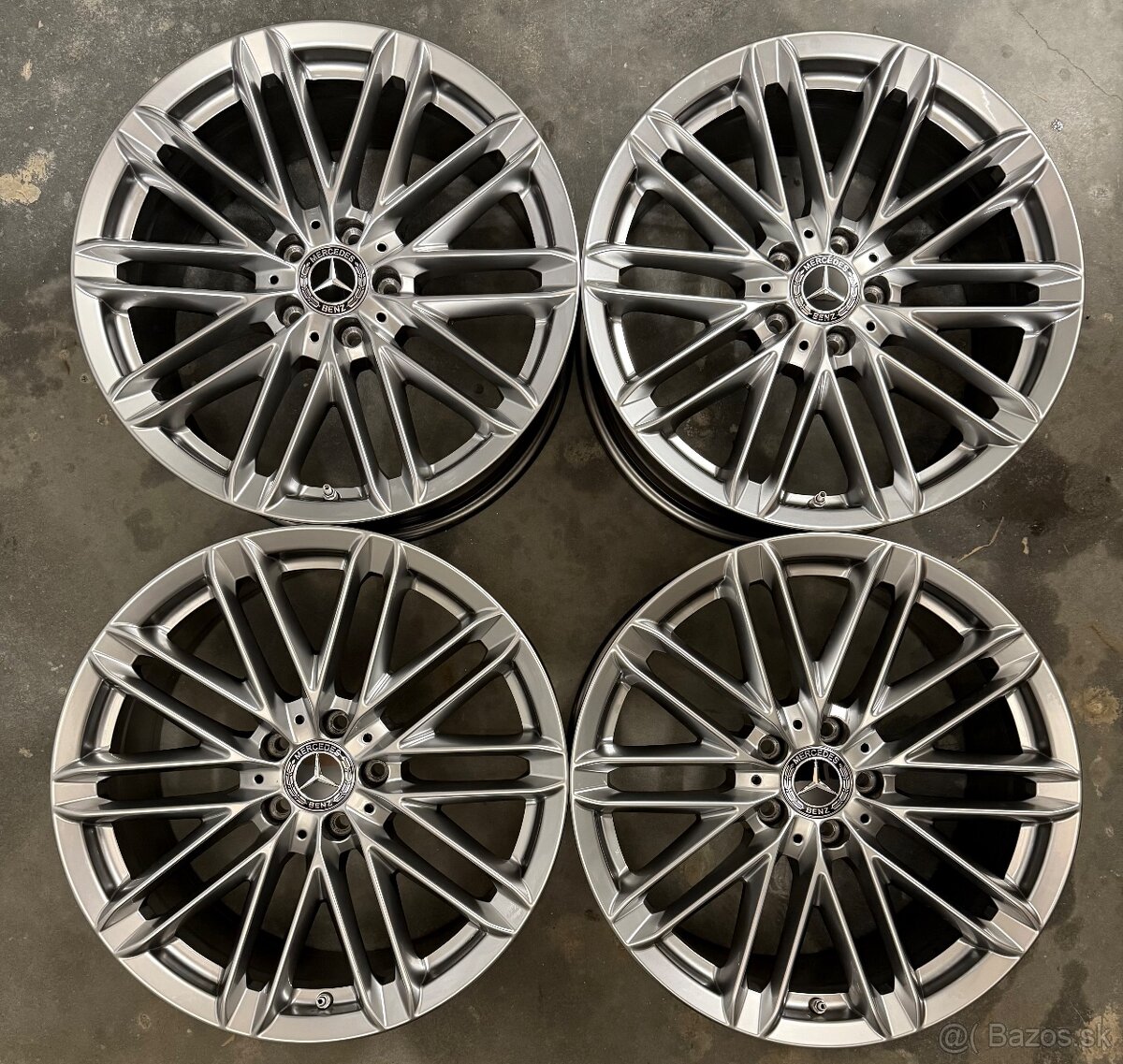 Hliníkové disky 5x112 R19 Mercedes Benz S Class W223 - 4