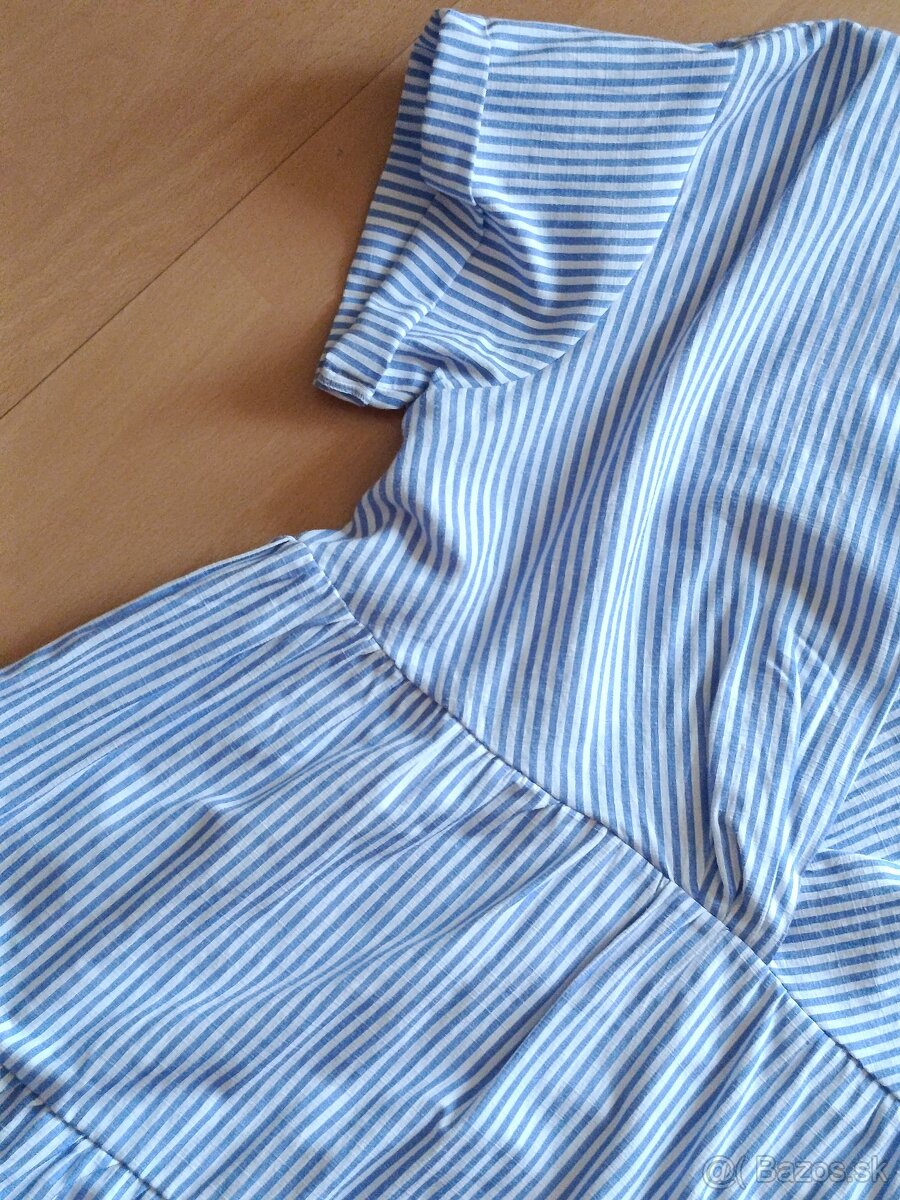 Šaty s pásikmi - pruhované šaty - 4