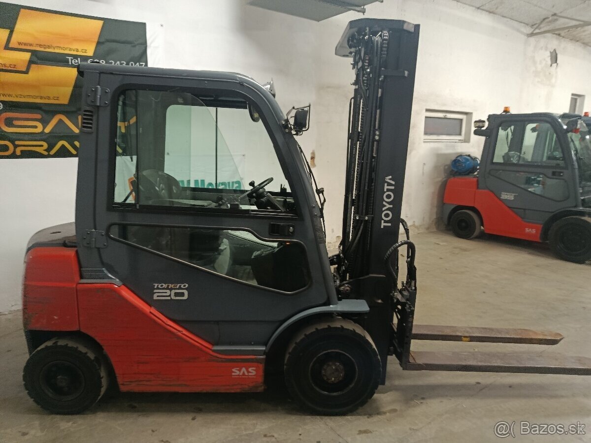 Toyota Dieselový VZV 02-8FDF20 teleskopické vidlice - 4