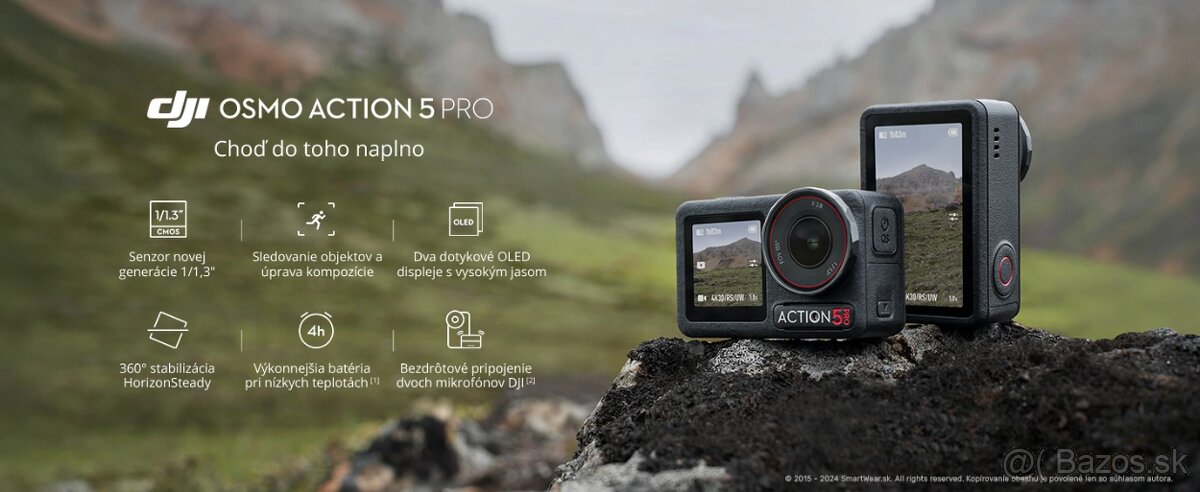 Nová DJI Osmo Action 5 Pro Adventure Combo - 4