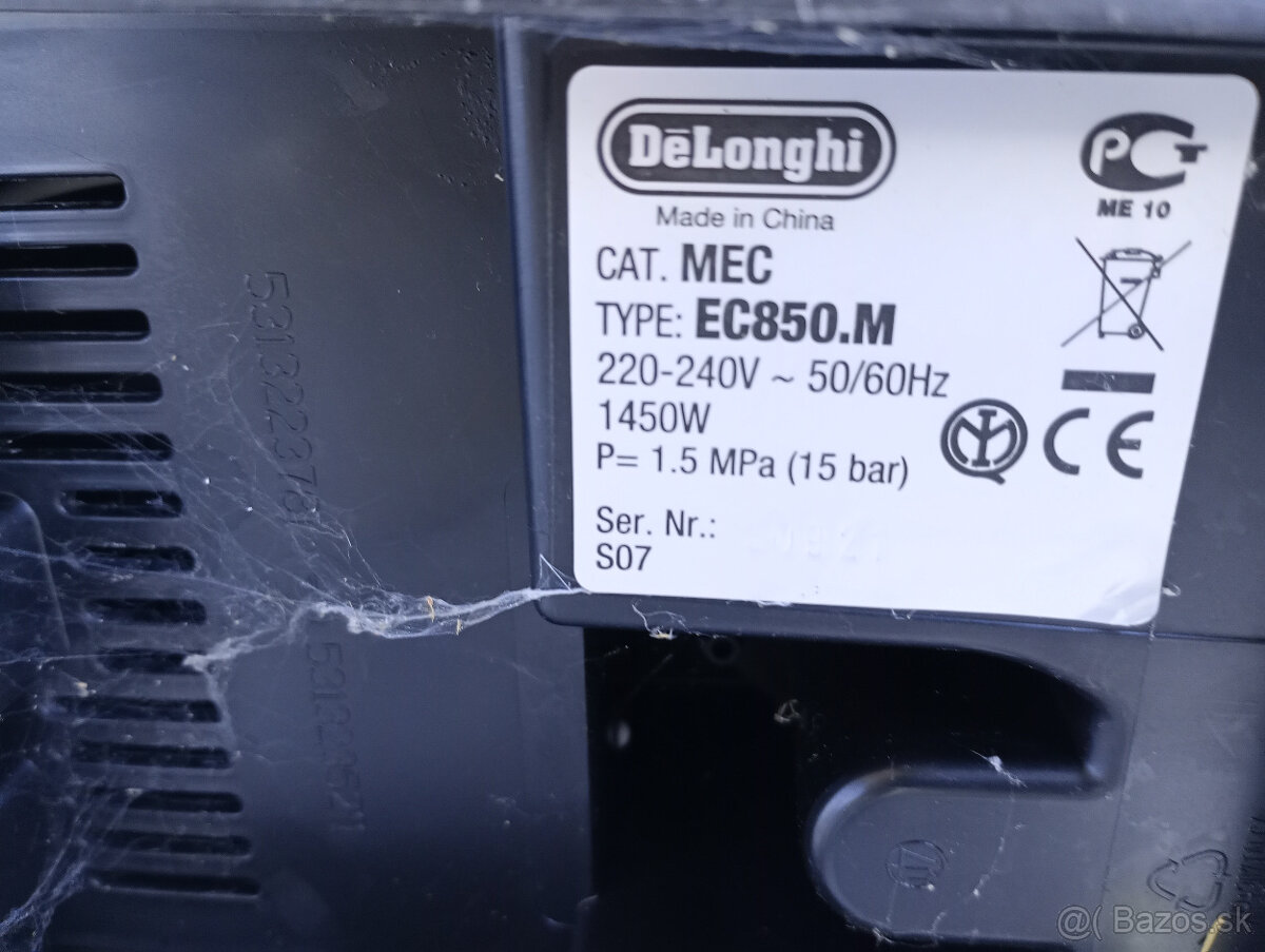 Predám kávovary Krups, DeLonghi súčiastky a Bread Maker - 4