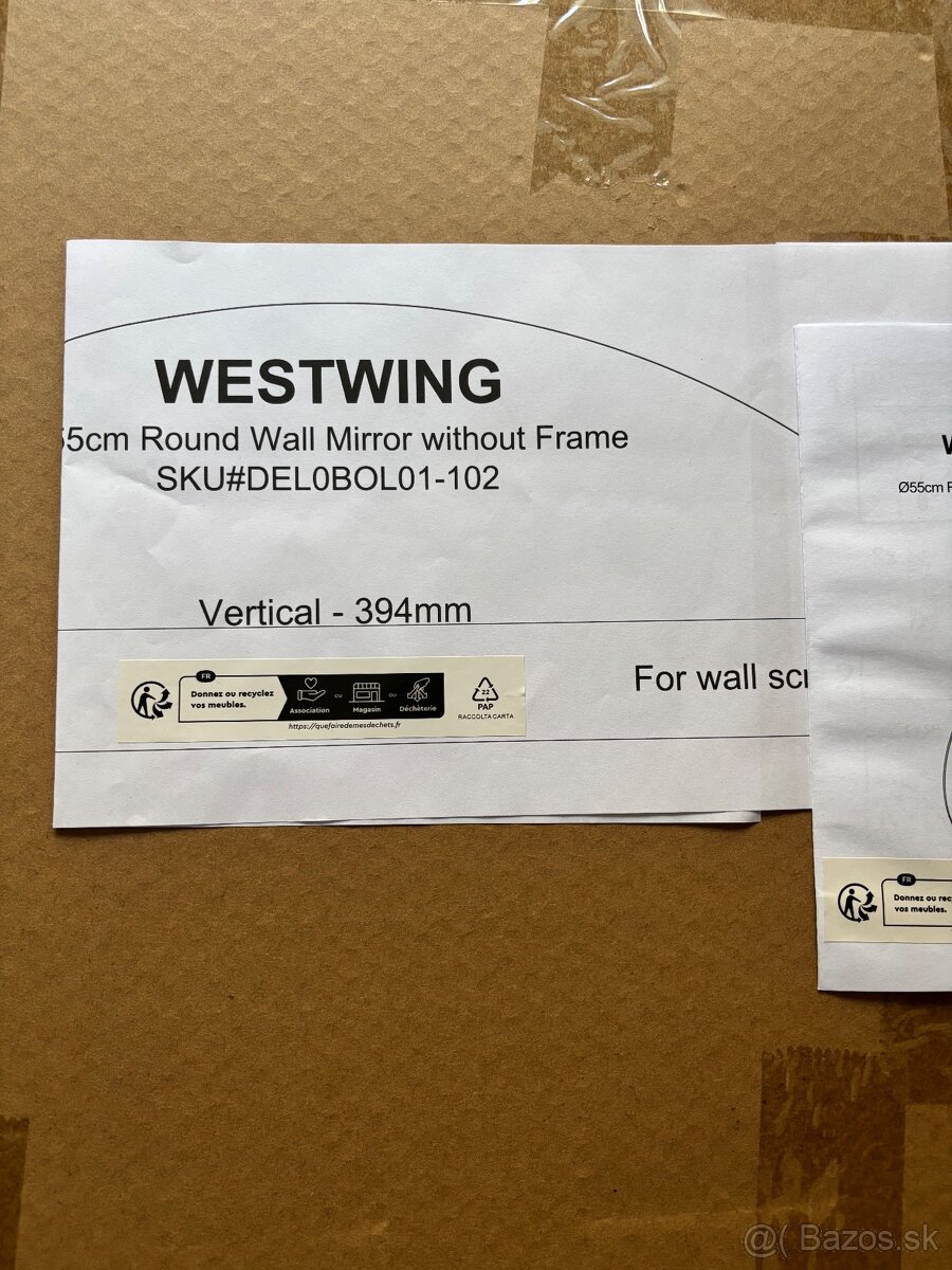 Okrúhle zrkadlo Westwing - 4