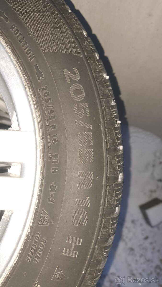 Original alu disky vw 5x112 R16-Speedline - 4