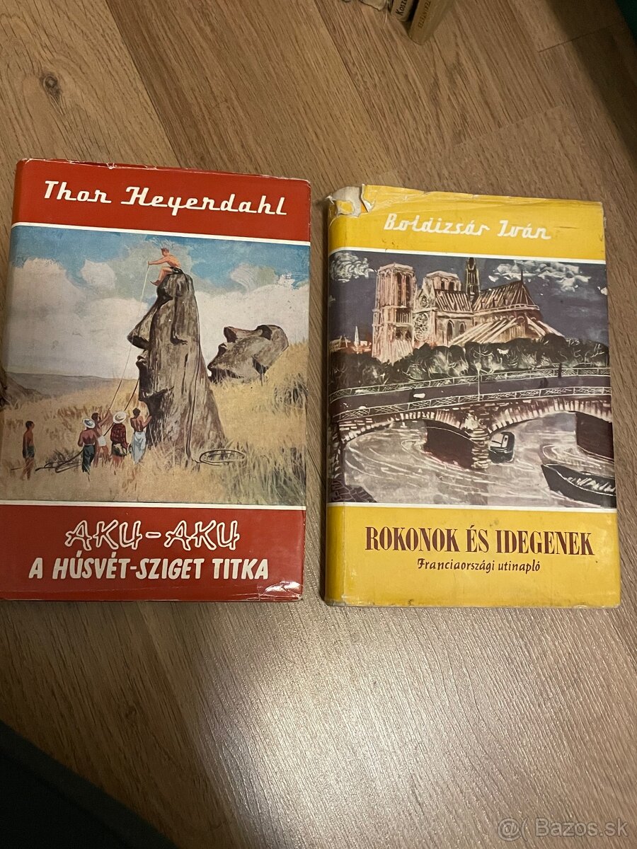 Knihy staré maďarské 1 - 4