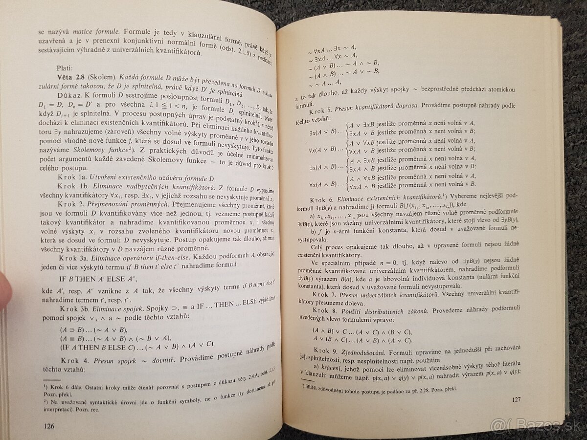 Technické vzorce, Matematická teorie programů - 4
