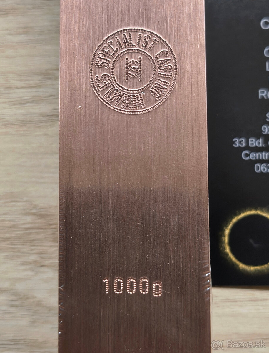 1kg medená investičná tehlička 999. - 4