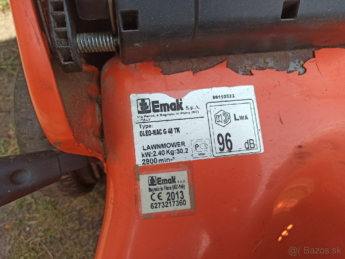 Kosačka oleomac ale su aj iné ,nie su nafotené - 4