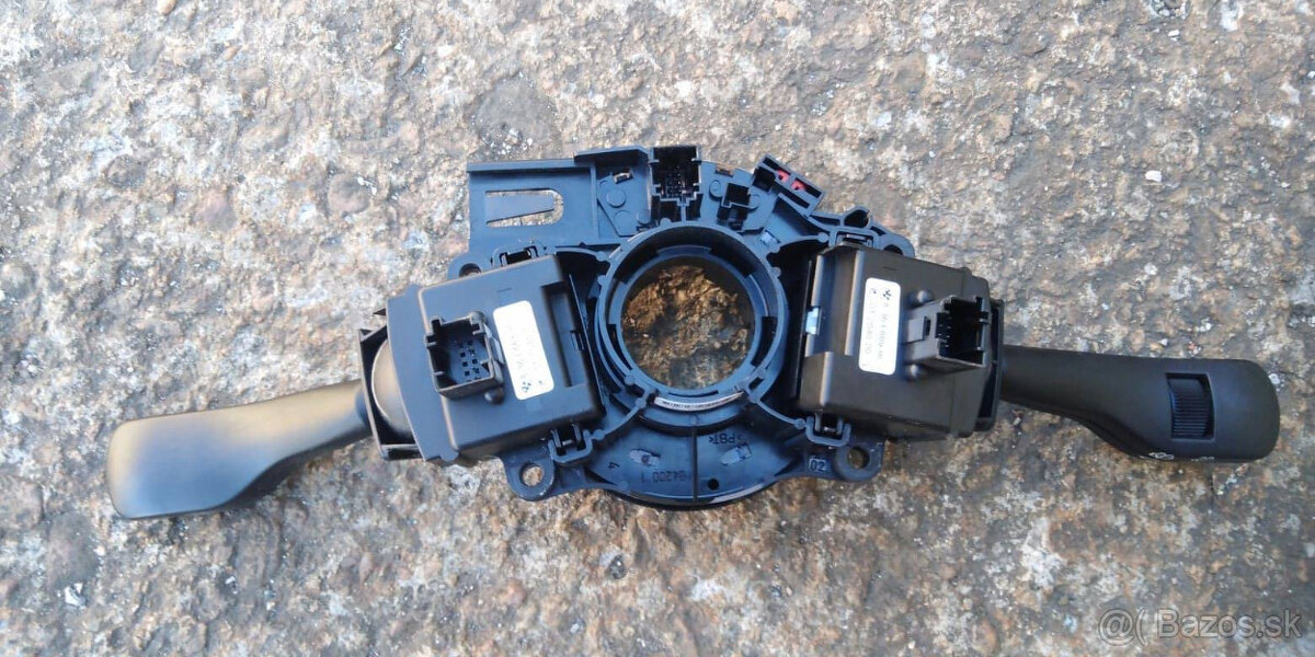 BMW X3 E83 páčky svetiel, smeroviek s BC krúžkom volantu - 4