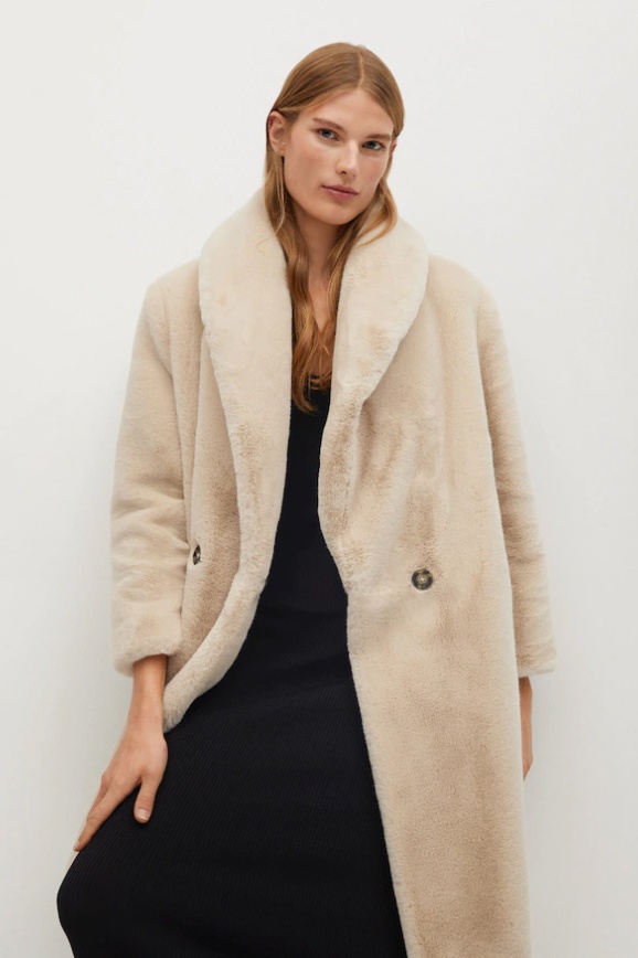 Mango CHILLY kožúšok – veľkosť M, ako nový
- 4