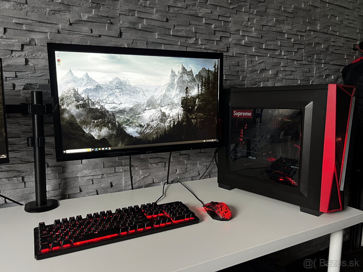 Herný PC | i5-4690K, GTX 1050Ti, 16GB RAM | + 2 monitory - 4