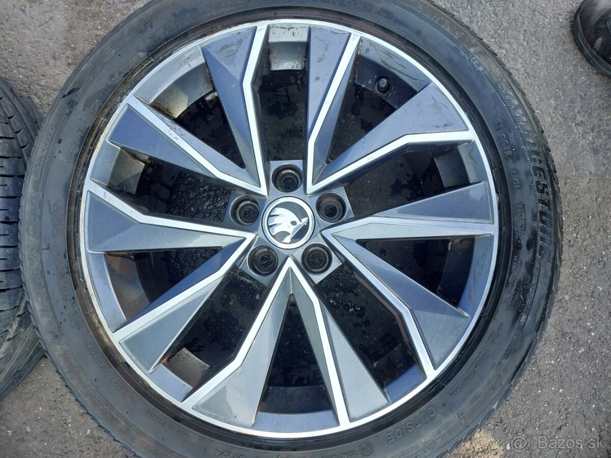 ELEKTRÓNY+PNEUMATIKY ŠKODA ITALIA R16 5X100 7JX16 - 4