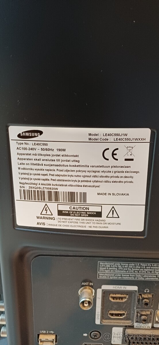 Samsung LE40C550 100cm 40" - 4