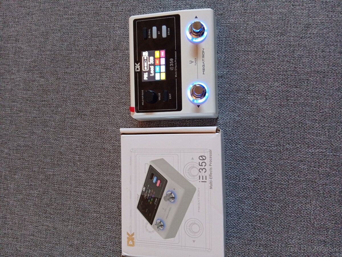 DK iE-350 – Kompaktný multiefekt s batériou a Bluetooth - 4