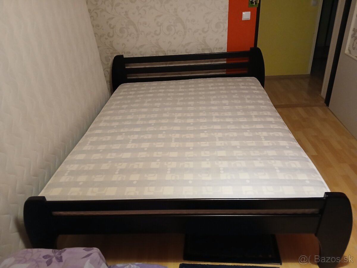 Manželská posteľ s matracom - 4