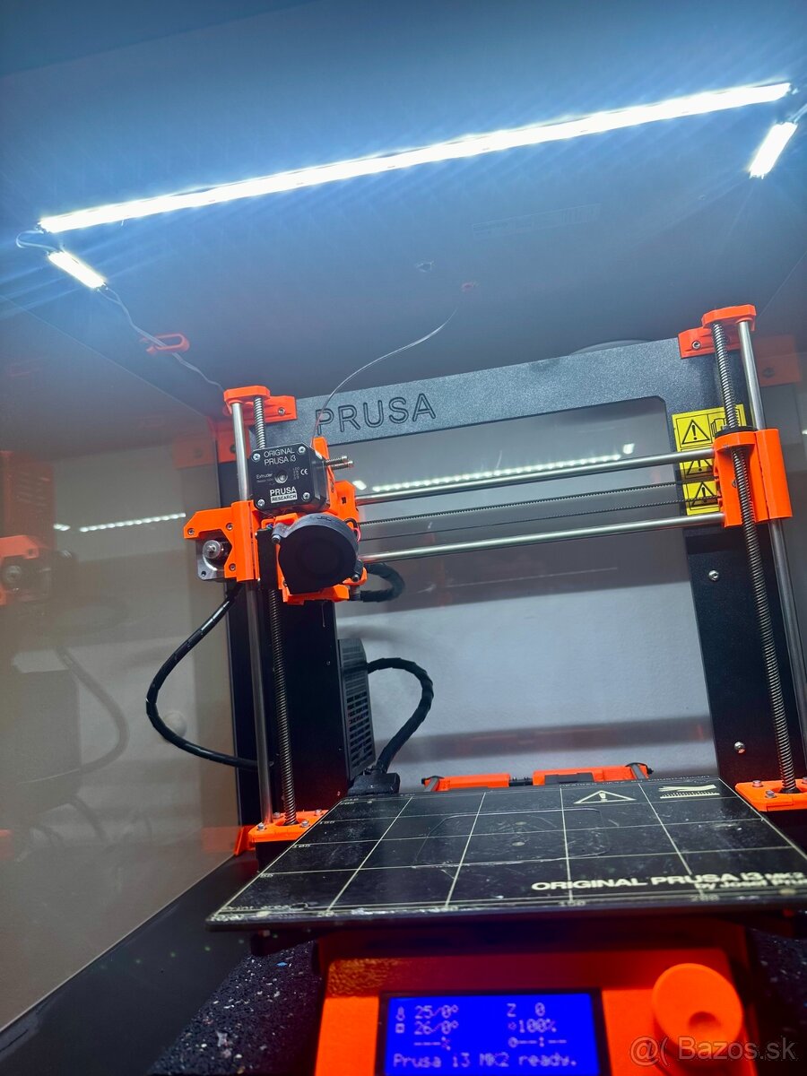 Originál Pruša i3 MK2 3D Tlačiareň s enclosure - 4