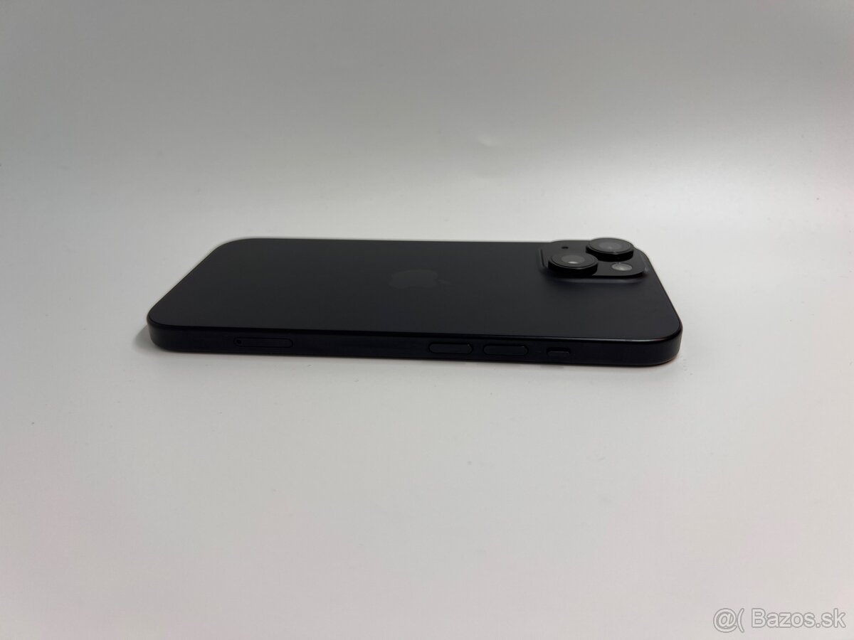 IPHONE 15 BLACK 128GB ZÁRUKA - VEĽMI PEKNÝ STAV - 4