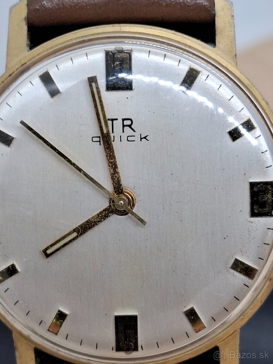 Predám funkčné Švajčiarske hodinky TR Quick 17 jewels 85 € - 4