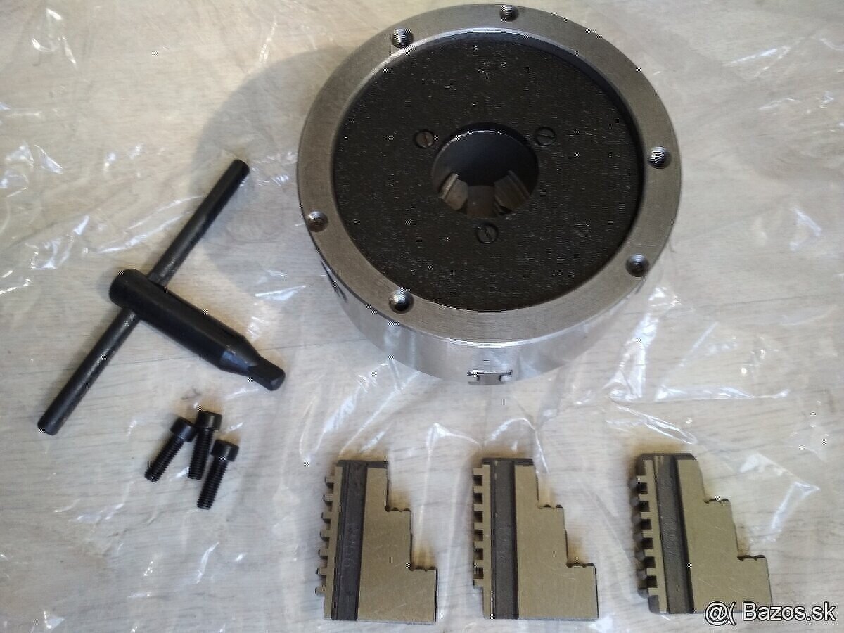 Univerzalne skľučovadlo 3-čeľusťové 160mm - 4