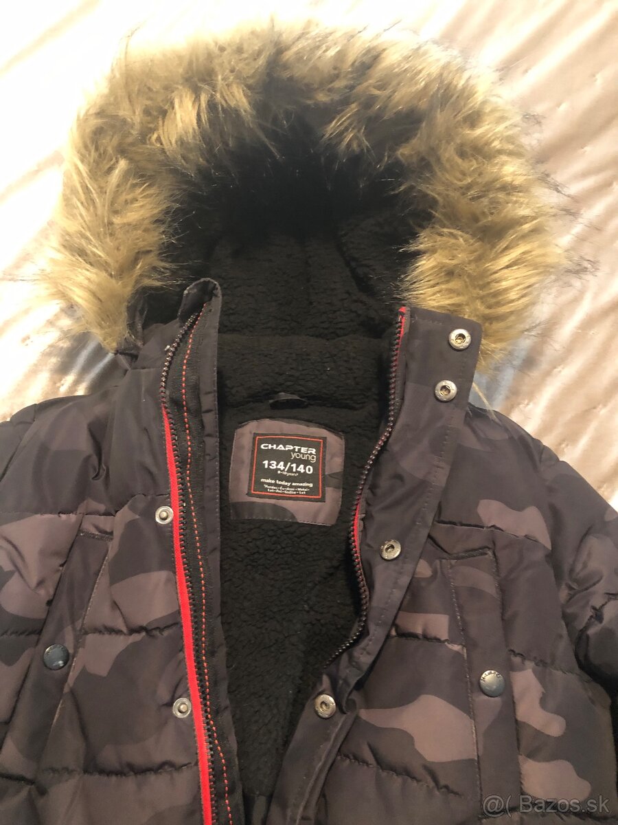 Zimná chlapčenská bunda 134/140 - 4