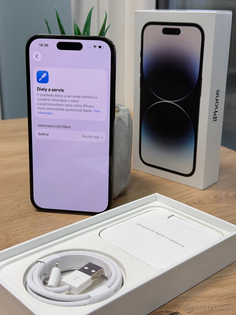 Apple iPhone 14 Pro 128GB - ZÁRUKA / NOVÁ BATÉRIA - 4