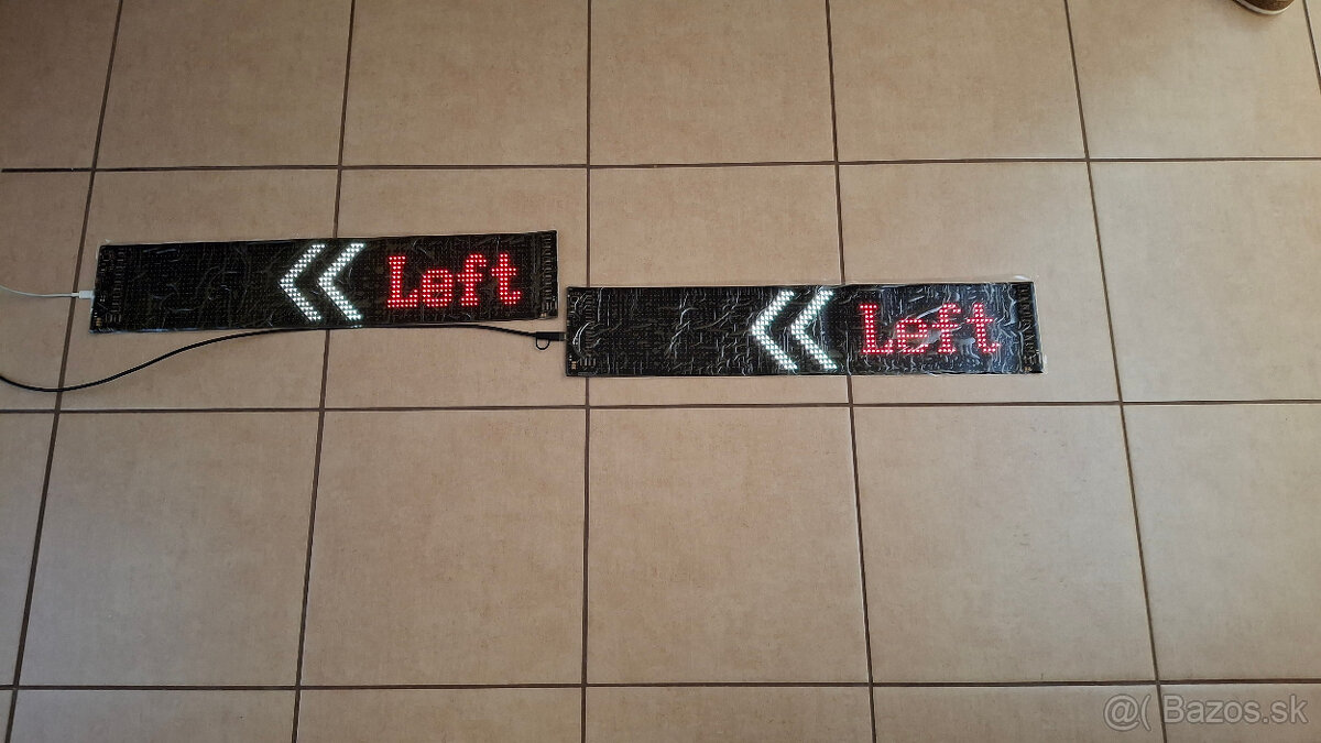 2x Led oci na kamion / Truck Devil Eye LED Matrix panel . - 4