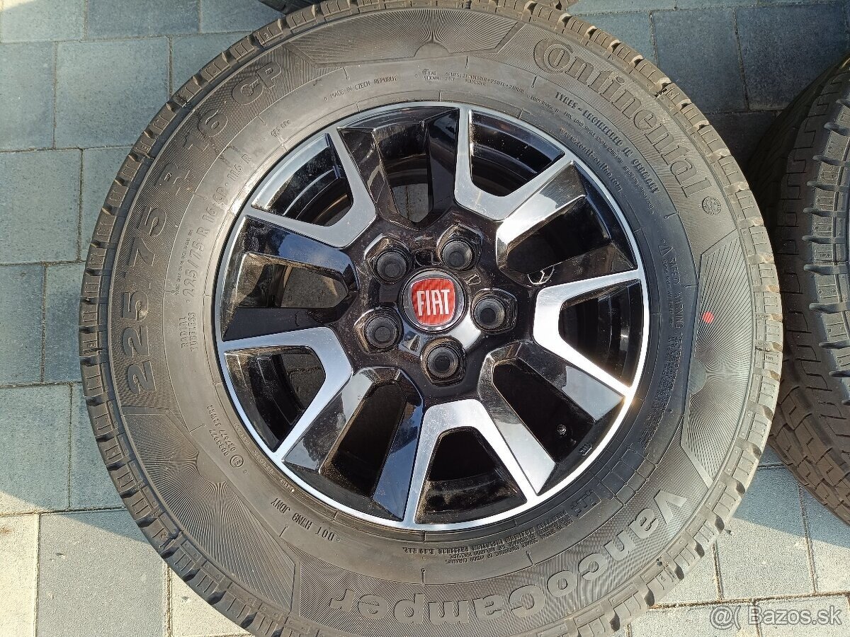 Letná sada 16" Fiat Ducato Camper, Karavan 225/75R16CP - 4