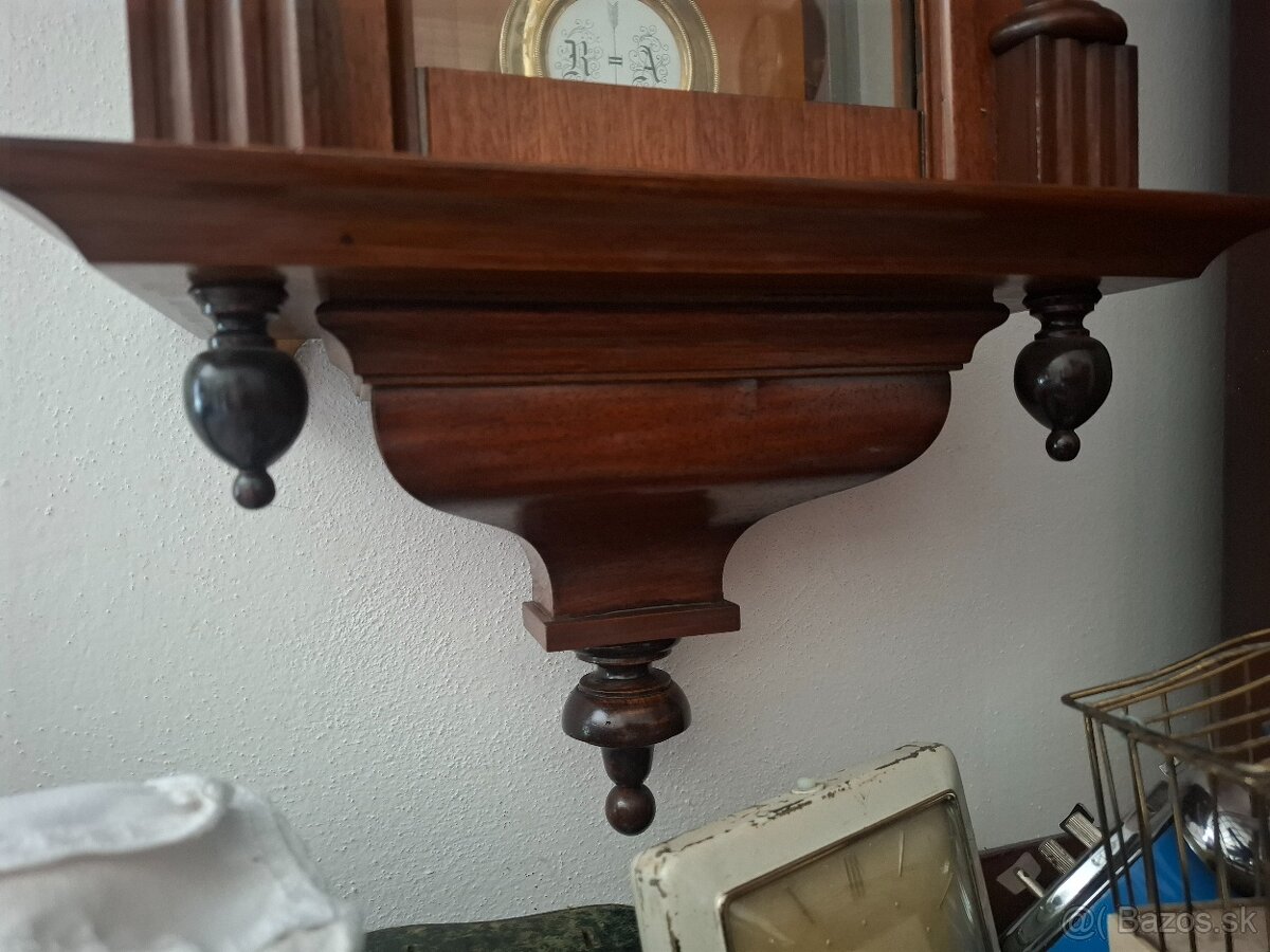 Predám funkčné nástenné hodiny Franz Hermle & Sohn polbicie - 4