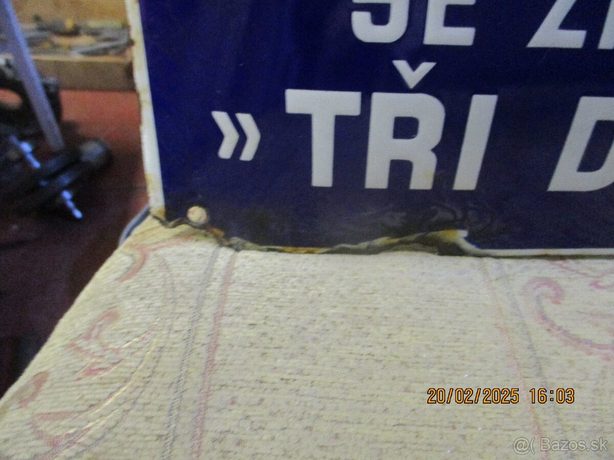 Smaltová tabula - 4