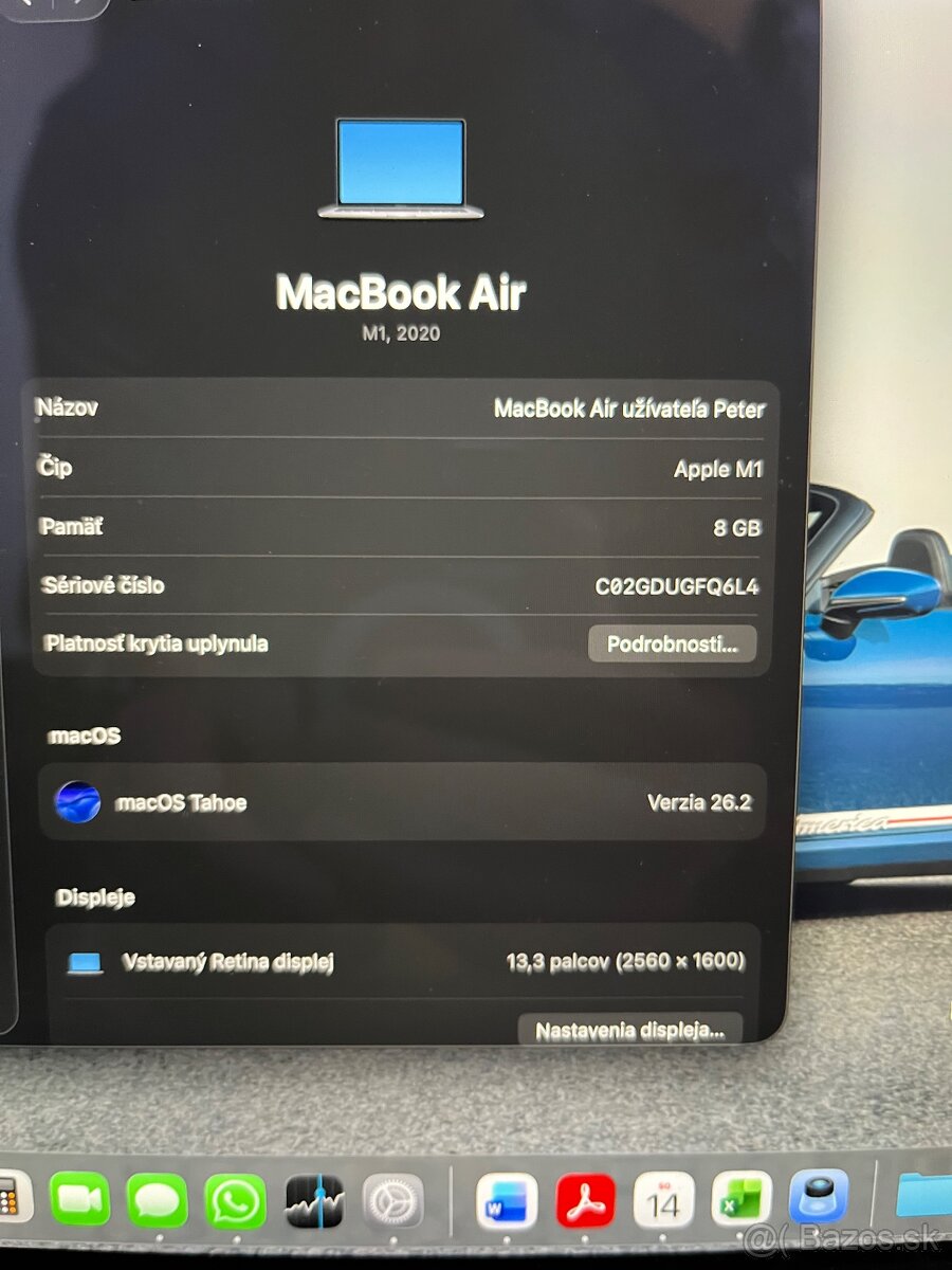 Apple MacBook Air 13 M1 256 GB - kozmicky sivý - 4