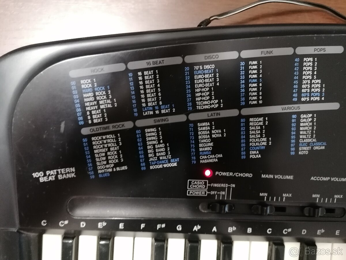 Casio klavír - 4