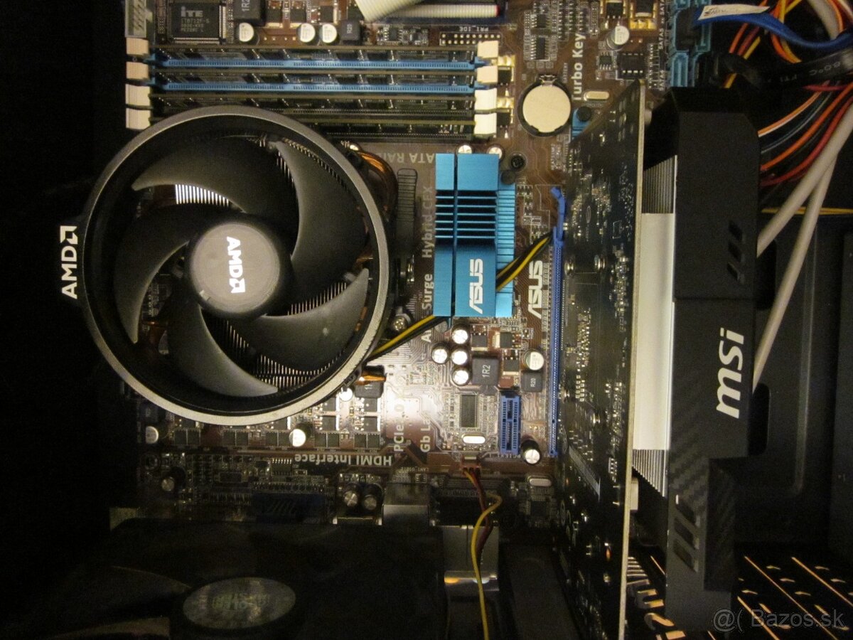 Herné PC,X4 955,16GB,SSD,HDSSD,GTX1050TI-4GB - 4