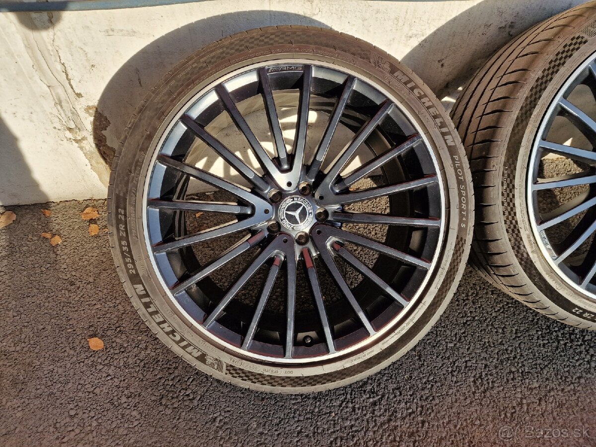 Mescedes GLS 166 R 22 sada kolies 5x112 10,5x22 ET 45 - 4