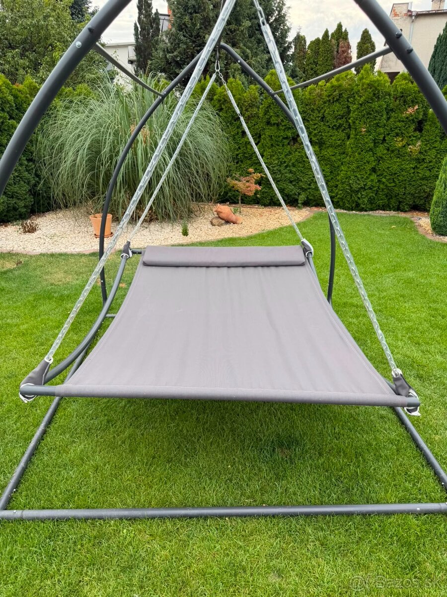 Záhradné relaxačné lehátko - 4