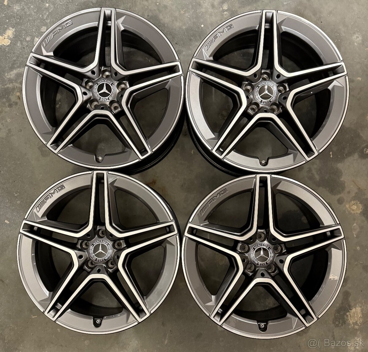 Hliníkové disky 5x112 R19 Mercedes Benz CLS AMG C257 W257 - 4