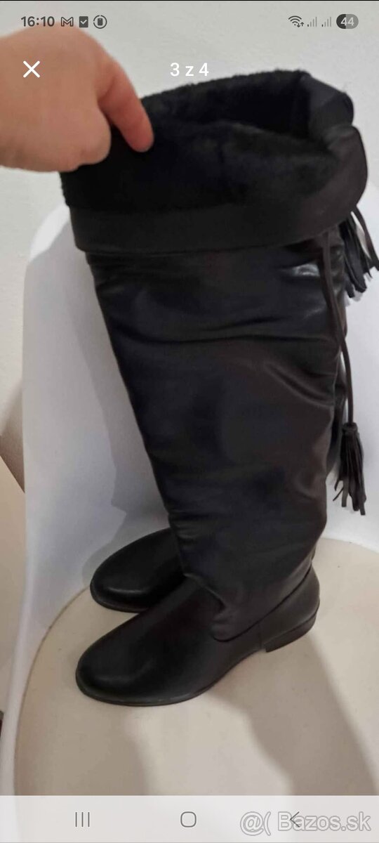 Predam vysoké teplé cizmy - 4