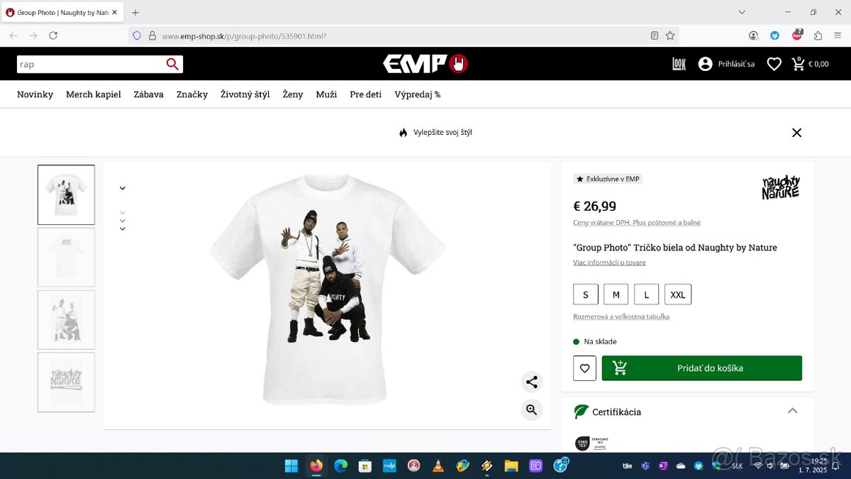 Tričko Naughty By Nature - 4