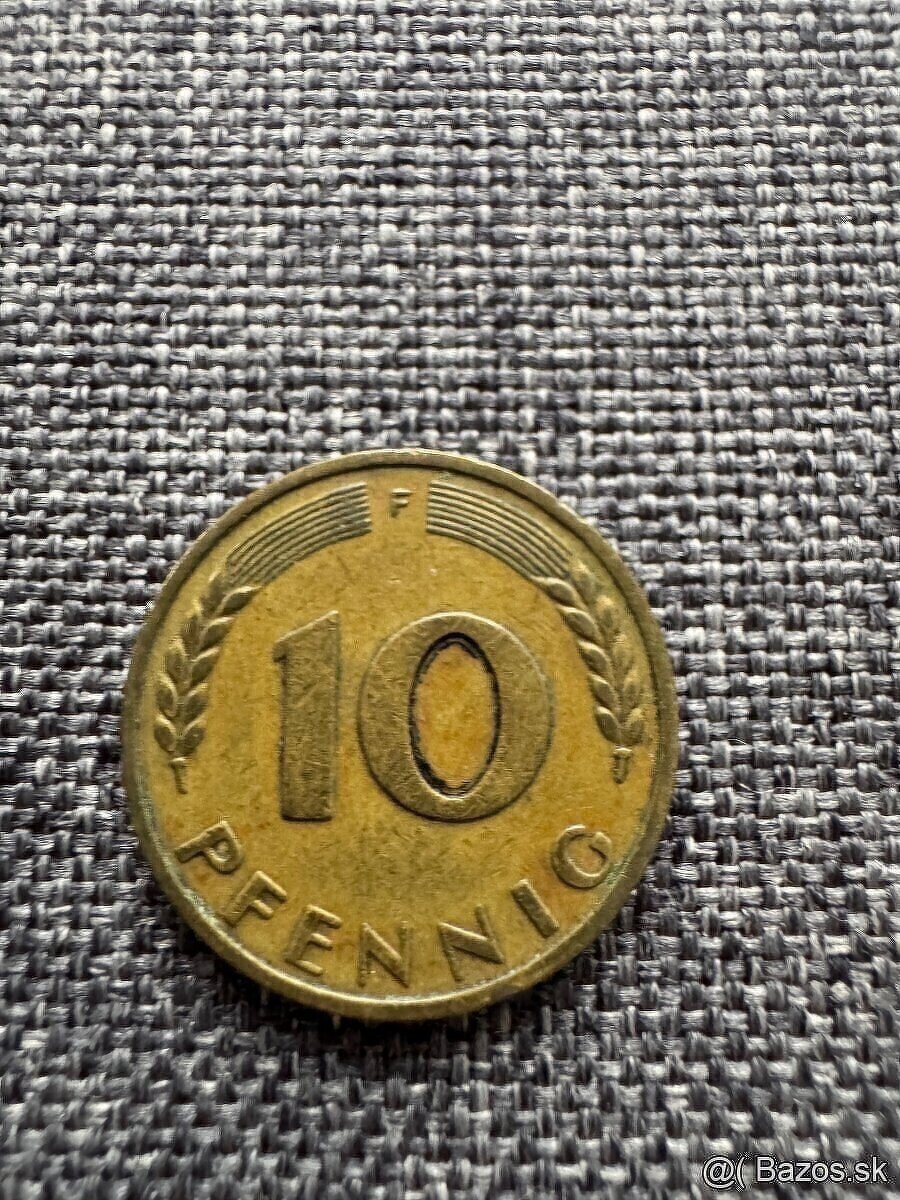 Nemecko - 10 Pfennig (9 ks) - 4