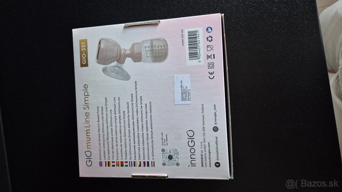 odsávačka mlieka innoGIO Giomum Line Simple - 4