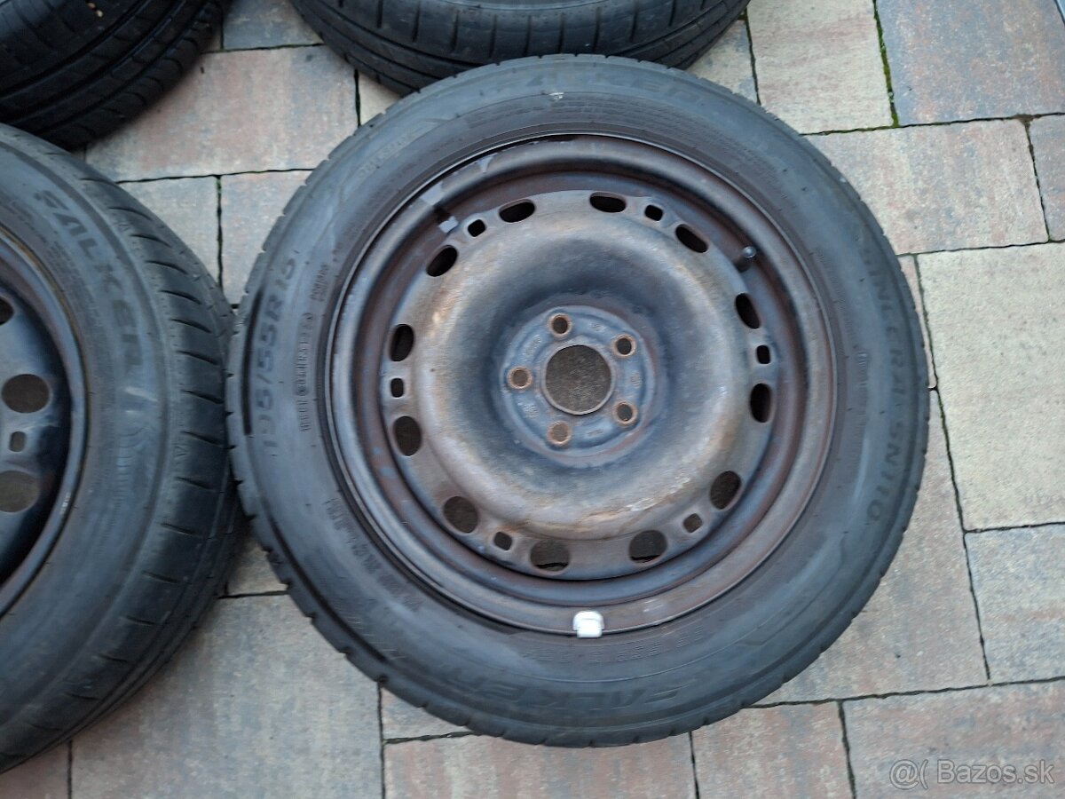 Predám plech.disky-Skoda/Vw/Seat--R15 - 4